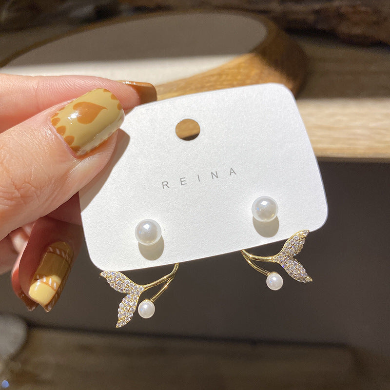 Pendientes De Sirena Premium Perlas al por mayor